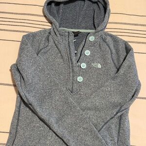 Gray Hooded Sweater for Women
